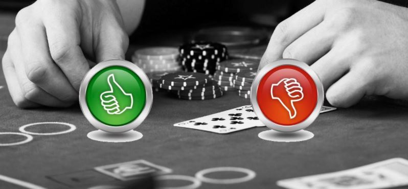 casino review thumb up or down